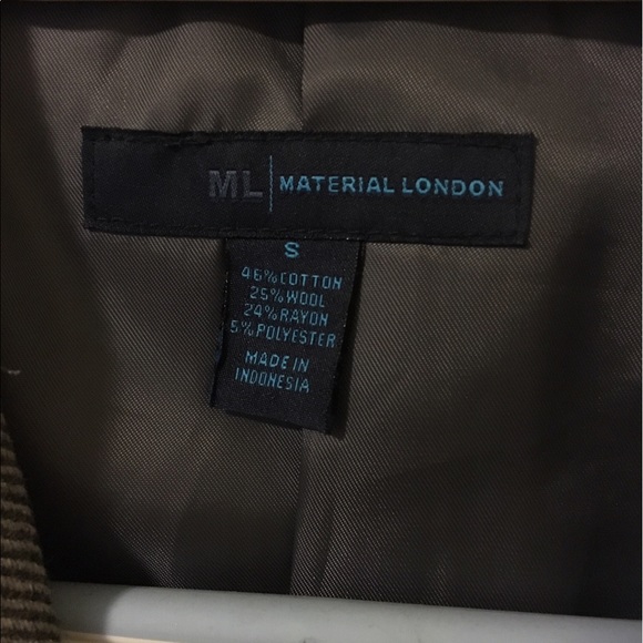 Material London Men's Coat - Picture 2 of 6