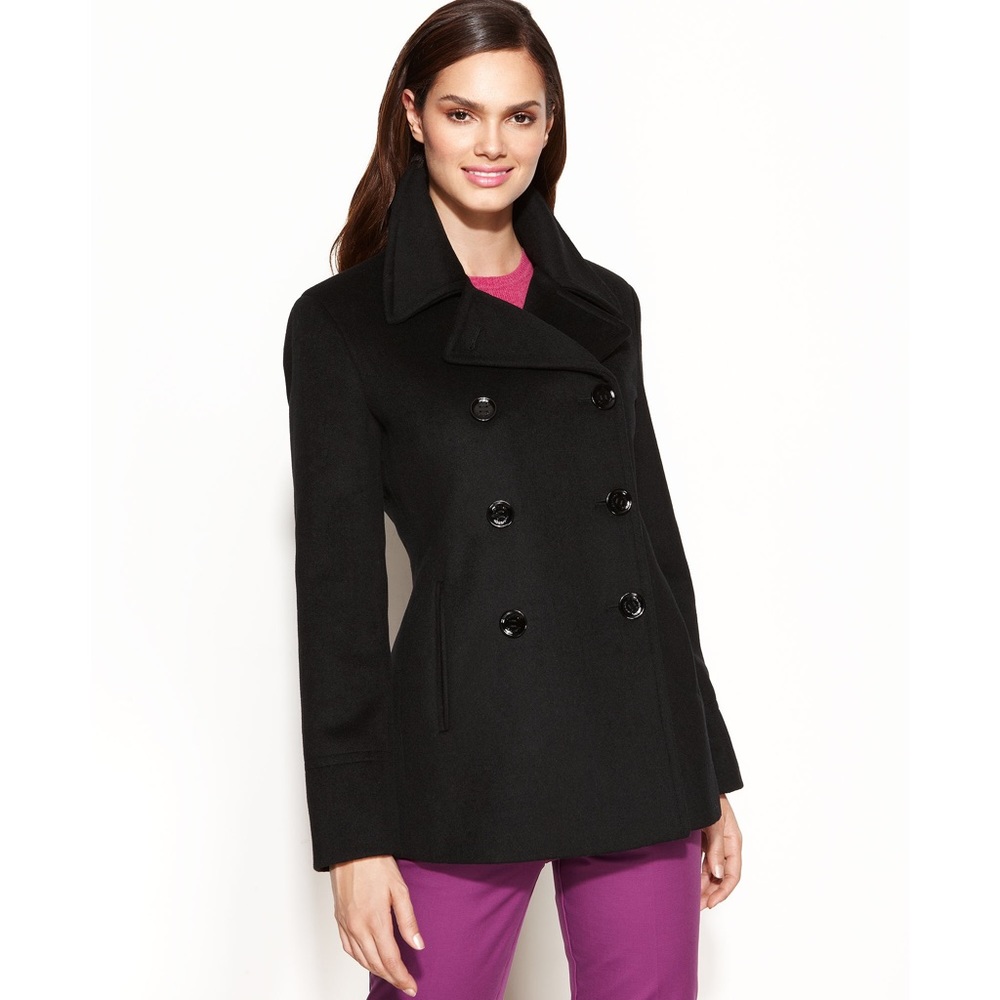Calvin Klein Black Peacoat