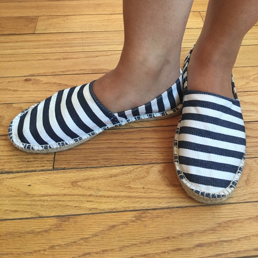 Striped slip-on Espadrille