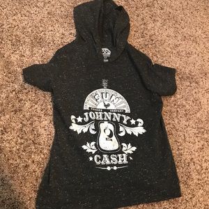 Johnny Cash short sleeve/hoodie