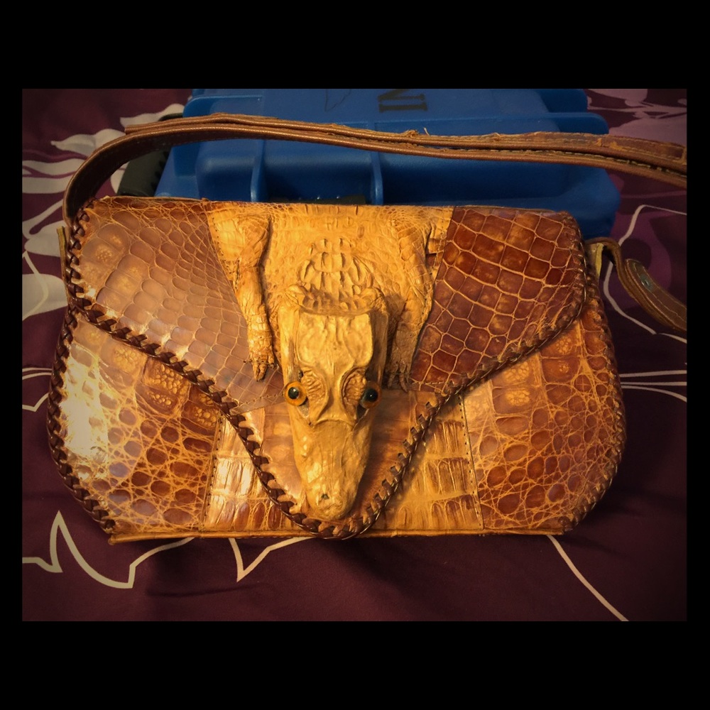 Authentic Gator purse