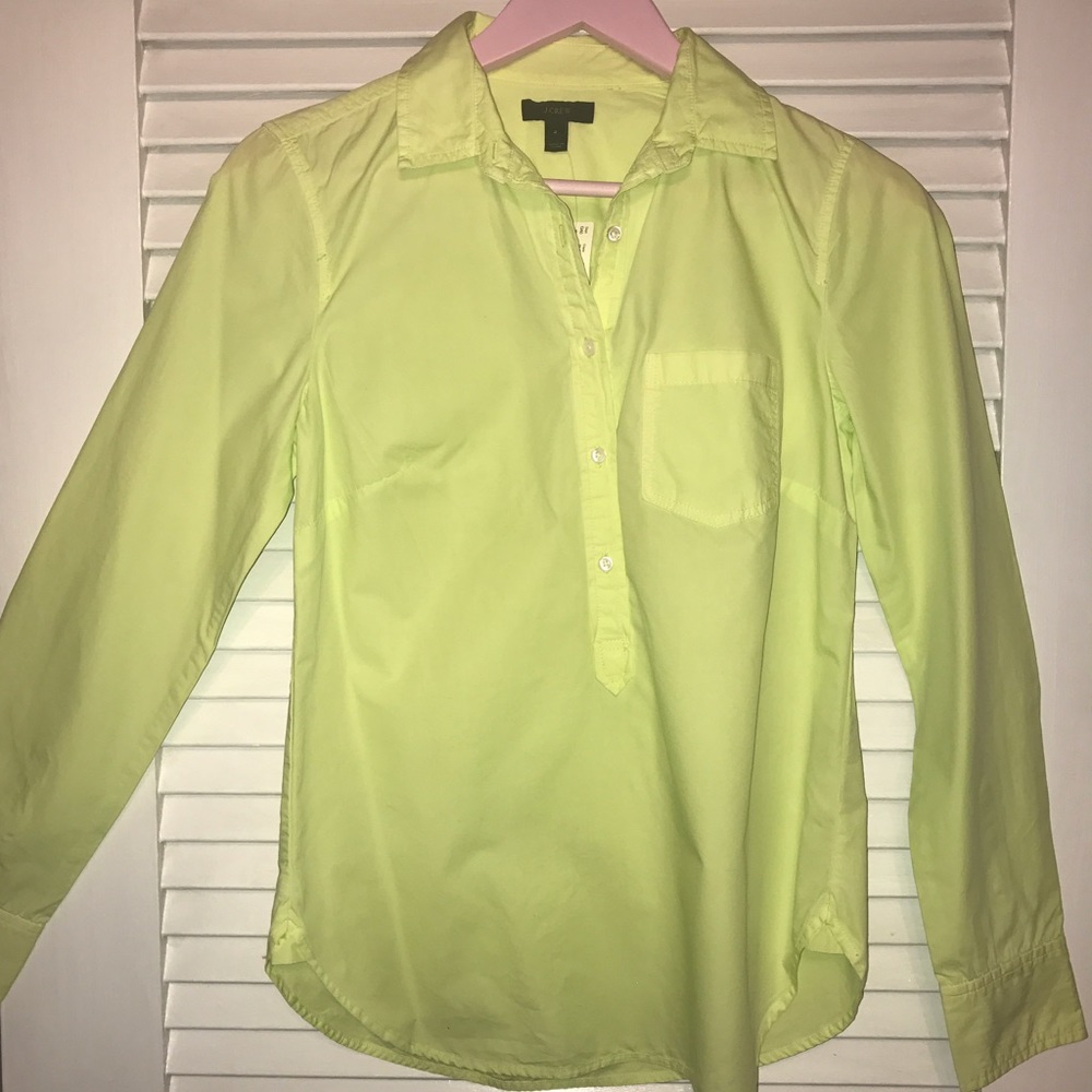 NWT J. Crew Size 2 Oxford Shirt