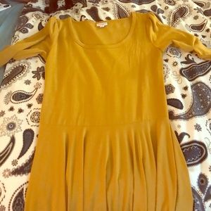 Lularoe Small Mustard Nicole