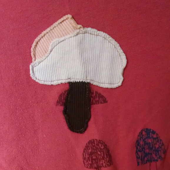 Charlotte Russe Pink Mushroom Shirt - Picture 4 of 5