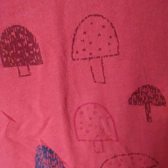 Charlotte Russe Pink Mushroom Shirt - Picture 5 of 5