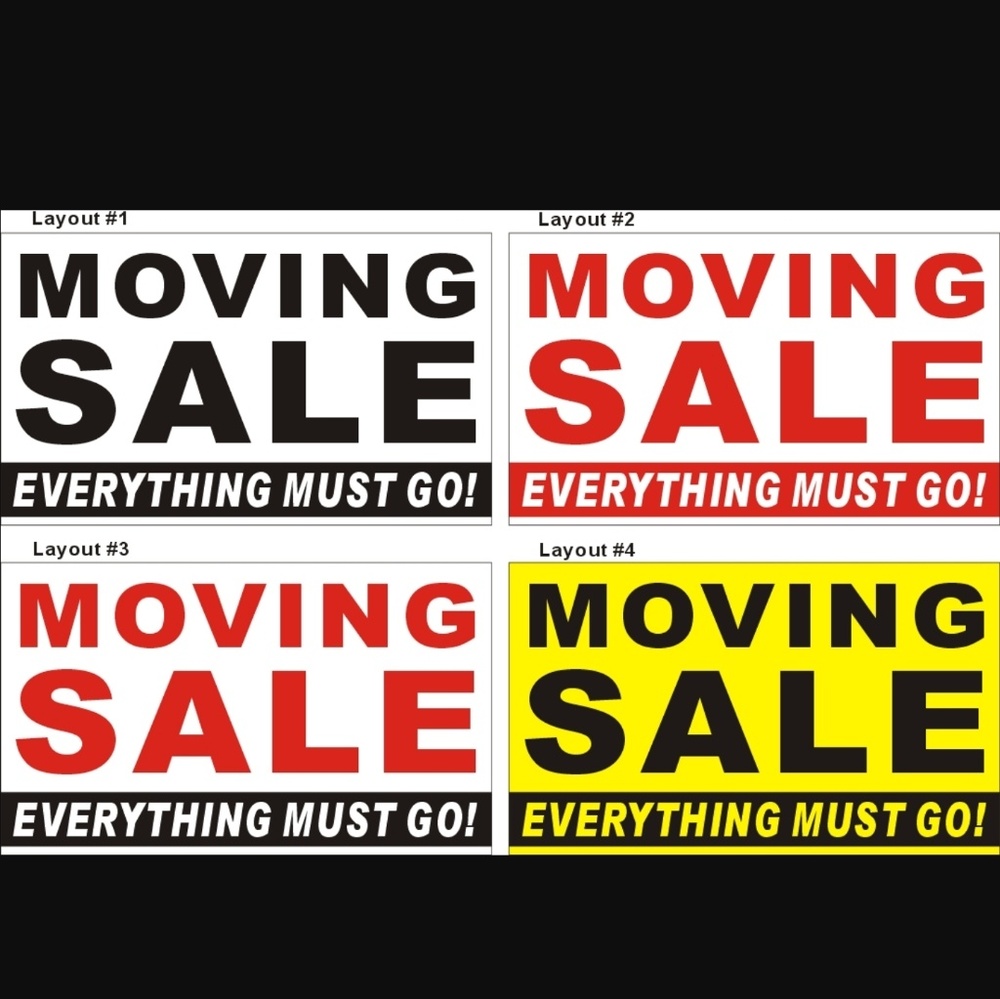 Everything must go
