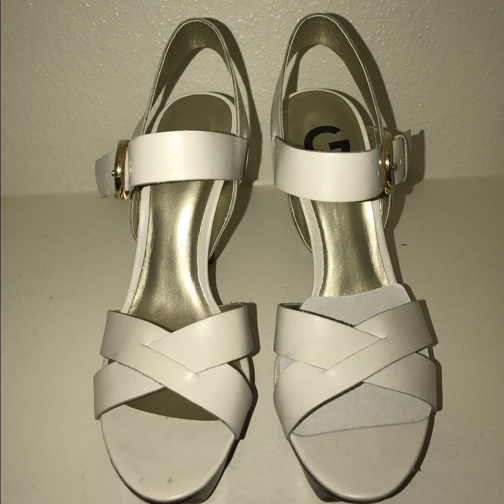 Brand new strappy heels