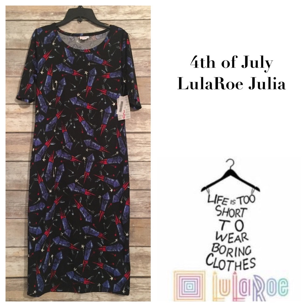 4th of July LulaRoe Julia