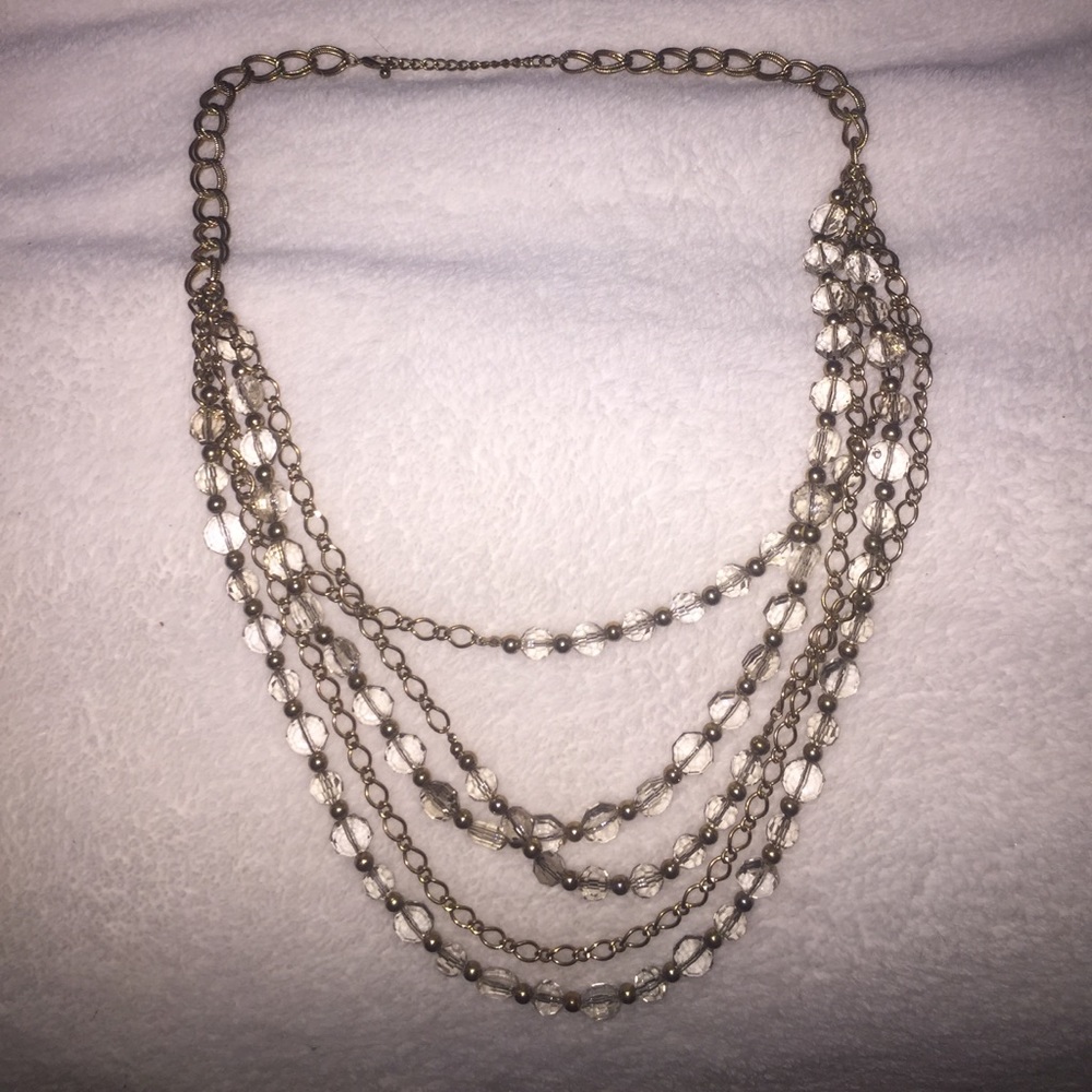 Rhinestone necklace