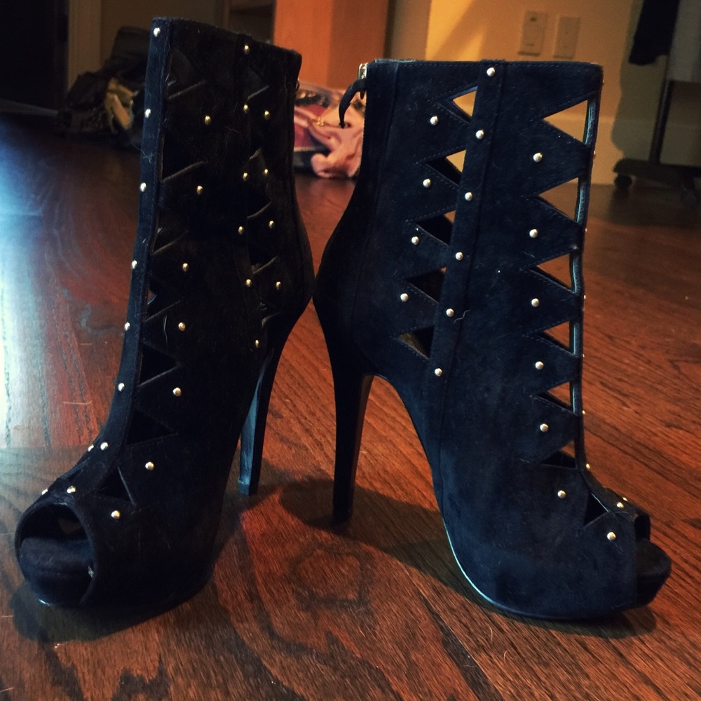 Colin Stewart black platform stilleto⚡️flash sale