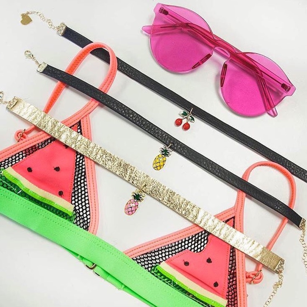 🍒"Beach'in" Circle Rimless Aviators