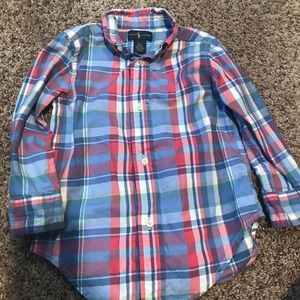 Ralph Lauren Plaid Button Up