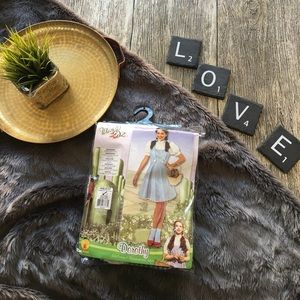 Brand New Unworn Wizard of Oz Dorothy Costume Larg