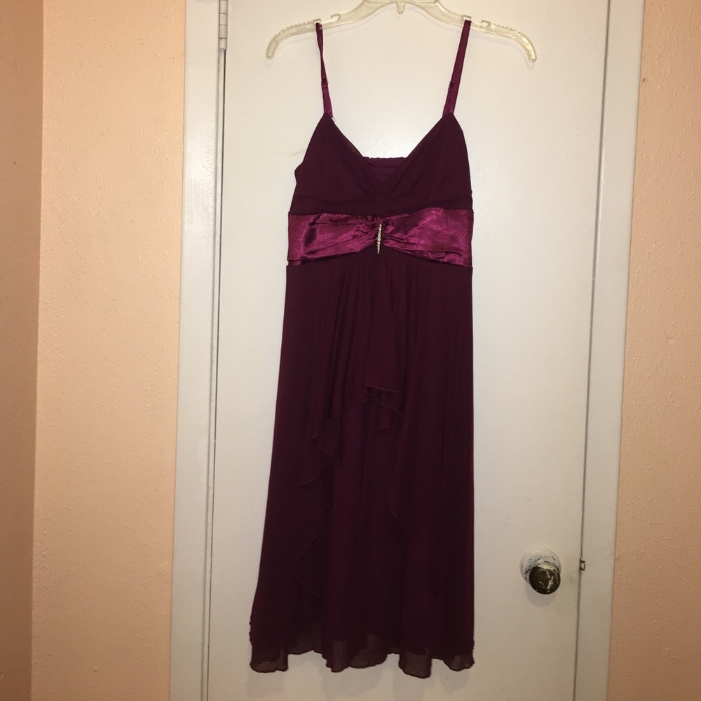 Burgundy/maroon Cocktail Dress