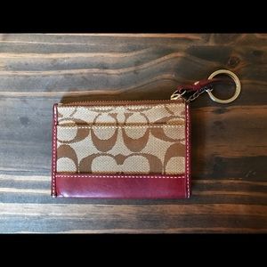 Coach coin purse/card holder