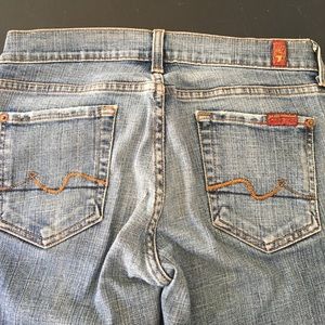 7 For All Mankind boot cut jeans