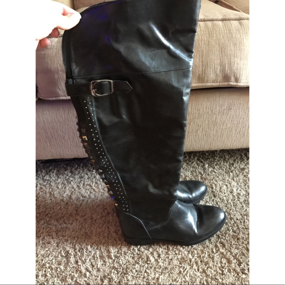 Lane Bryant Over-the-Knee Boots size 11