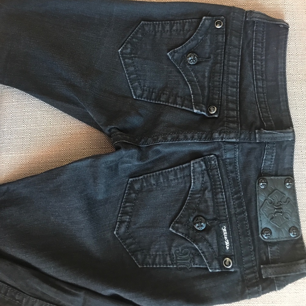 Miss Me Black Skinny Jeans
