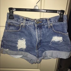 Ann Taylor high waisted shorts