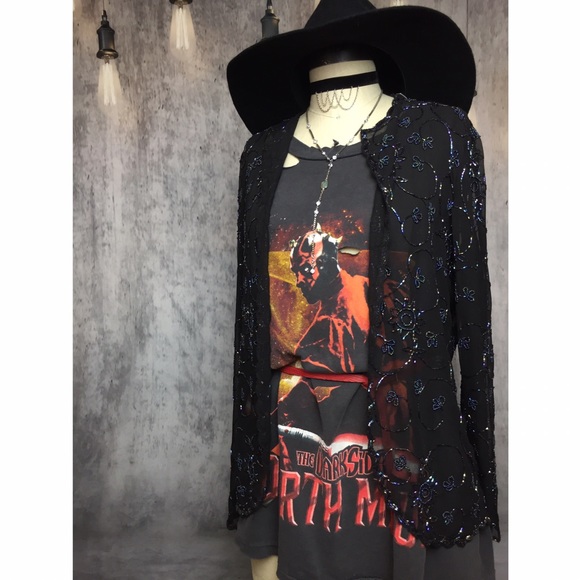 DARTH MAUL VINTAGE DISTRESSED GEM STAR WARS TSHIRT - Picture 8 of 8