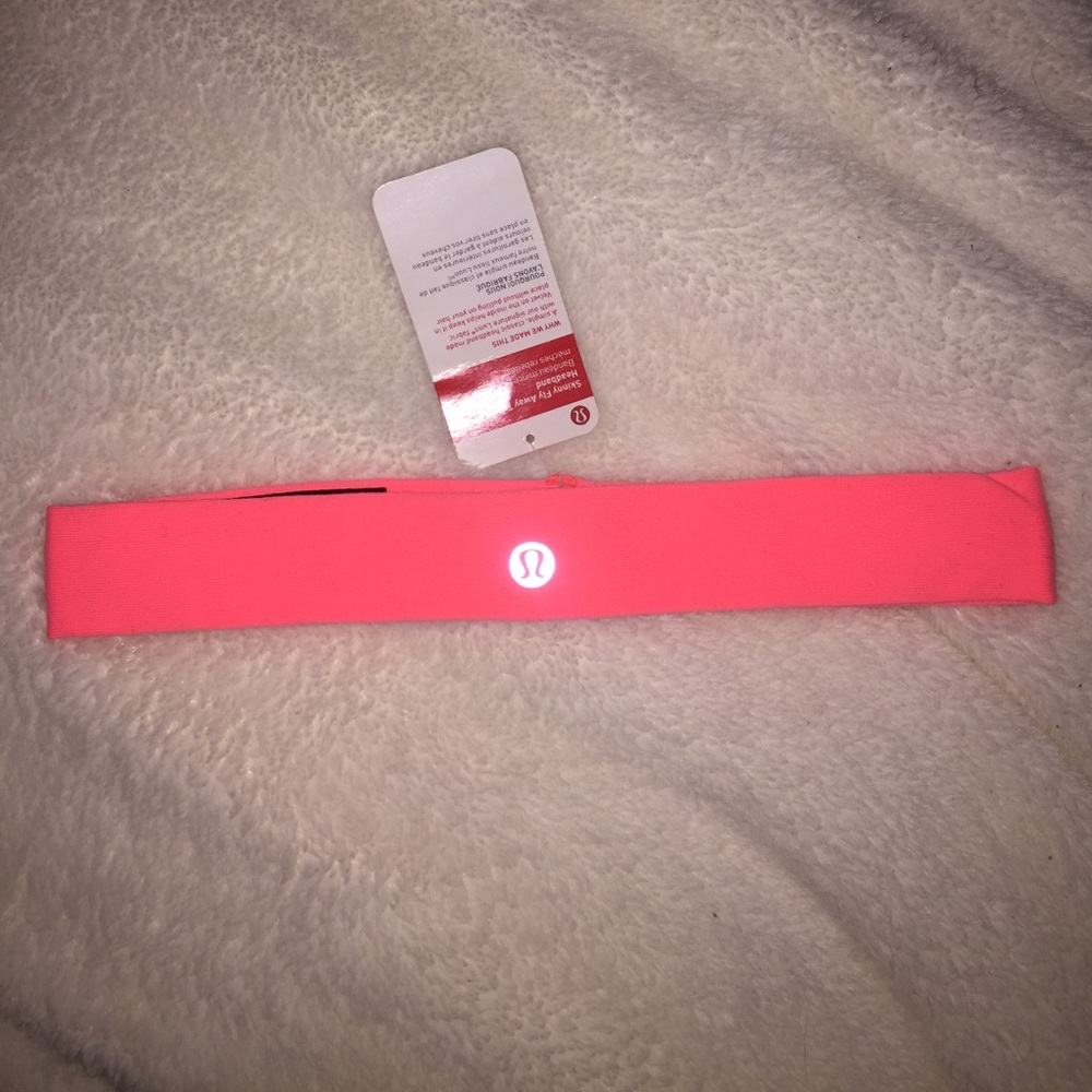 Pink Lulu lemon headband!