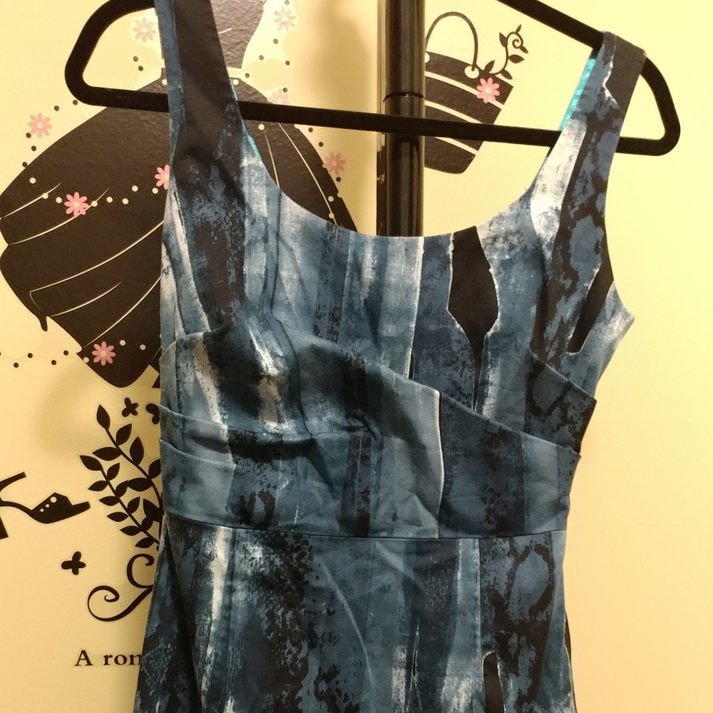 🌟Tahari blue dress like new!! 👧