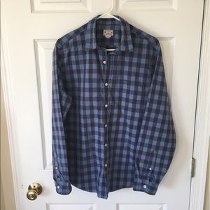 🔥FIRE SALE🔥 J.Crew Blue Buffalo-Check Shirt.