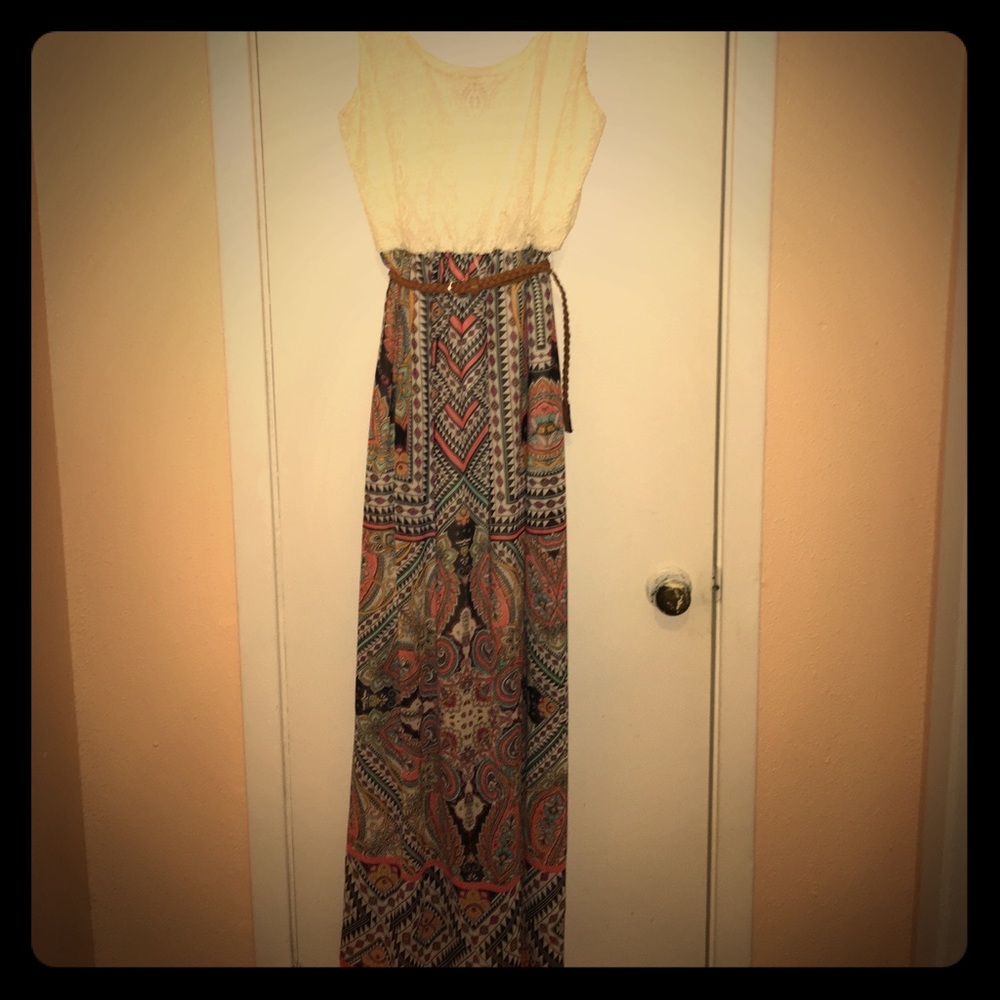 Maxi Sundress multi color bottom