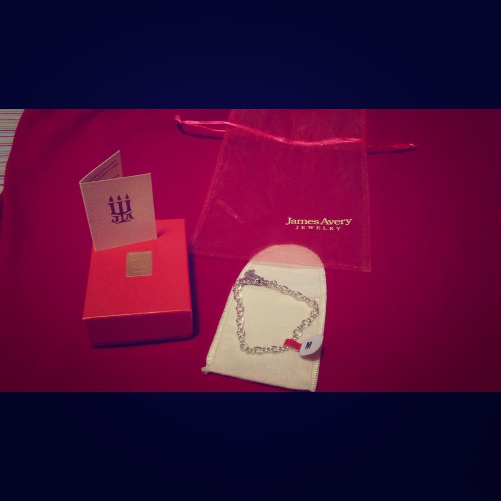 Medium Twist James Avery Charm Bracelet