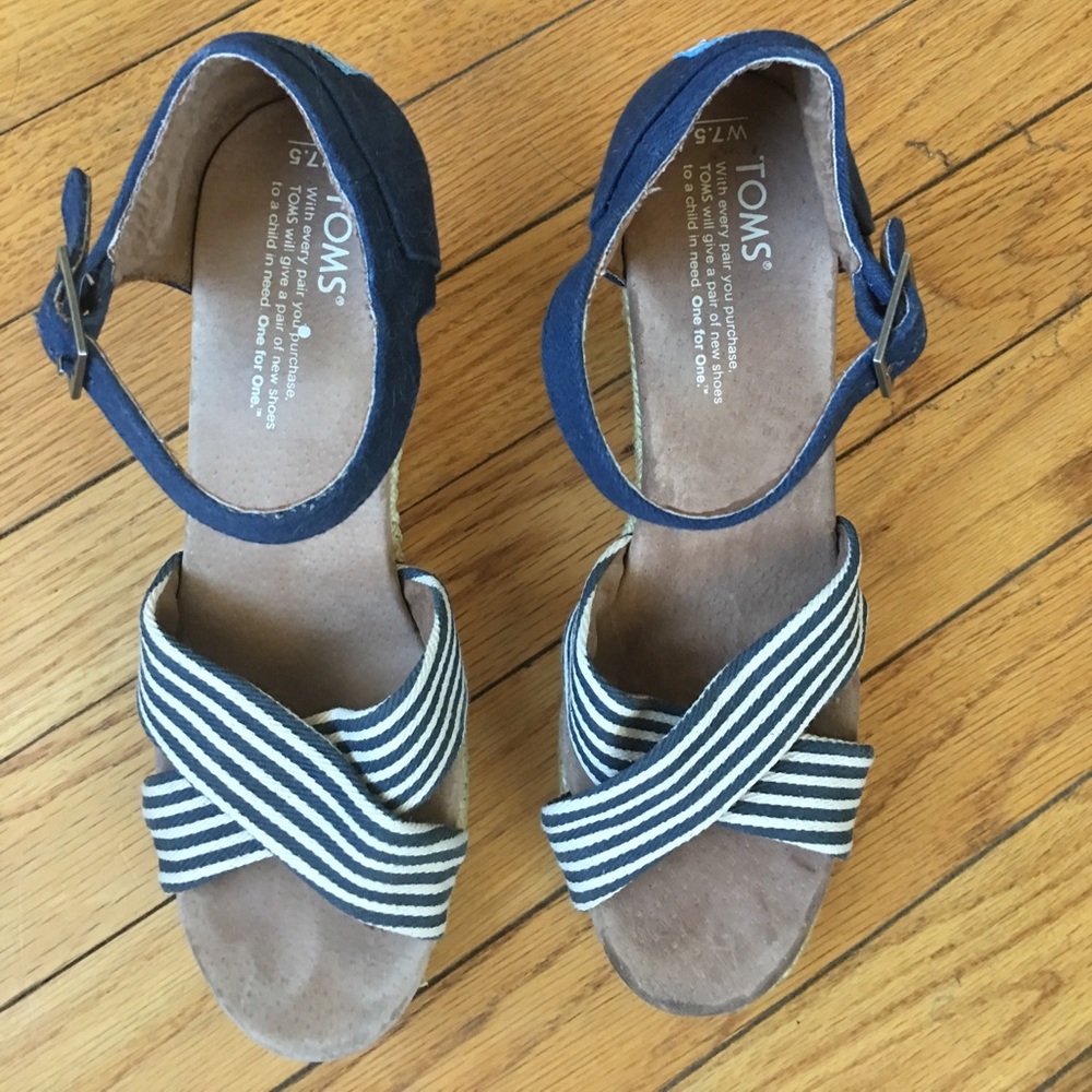 TOMS Wedge Sandals