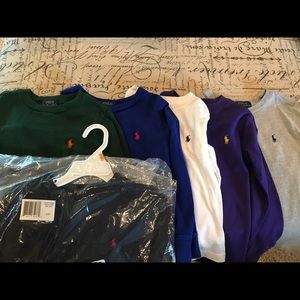 Polo long sleeve tees
