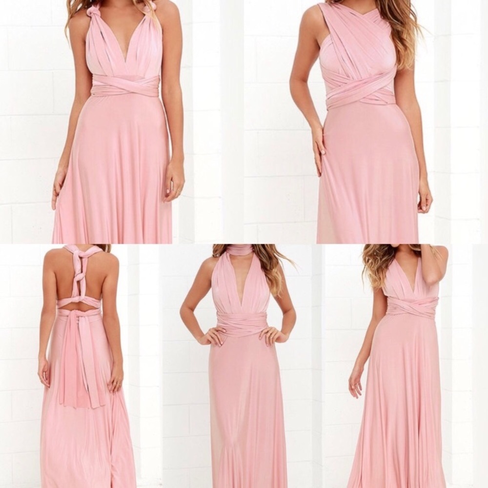 Lulus convertible/infinity always stunning dress