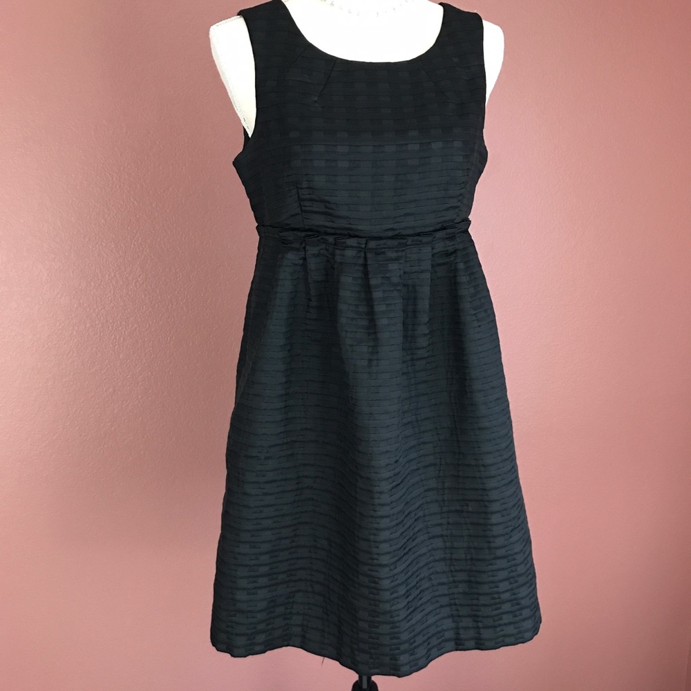 Max & Cleo Black Empire Waist Sleeveless Dress