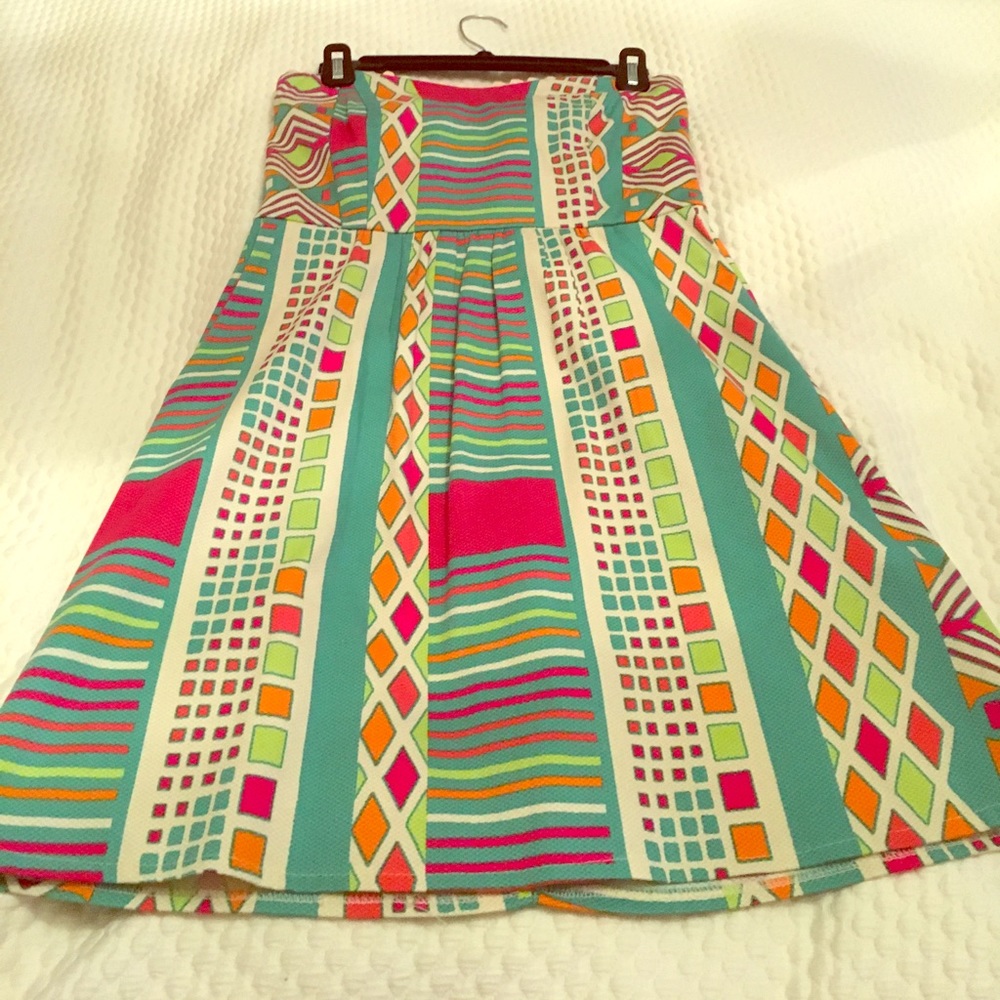 Judith March strapless dress