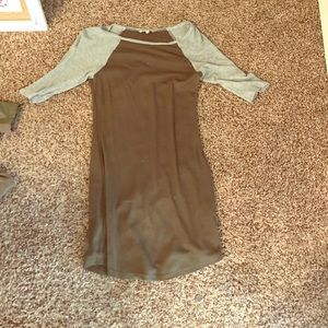 Army green dress