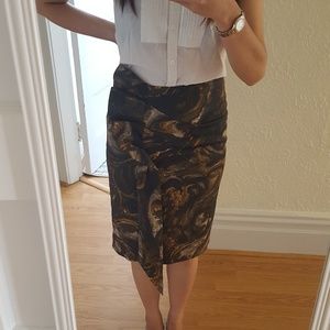 Karen Millen ruffled pencil skirt