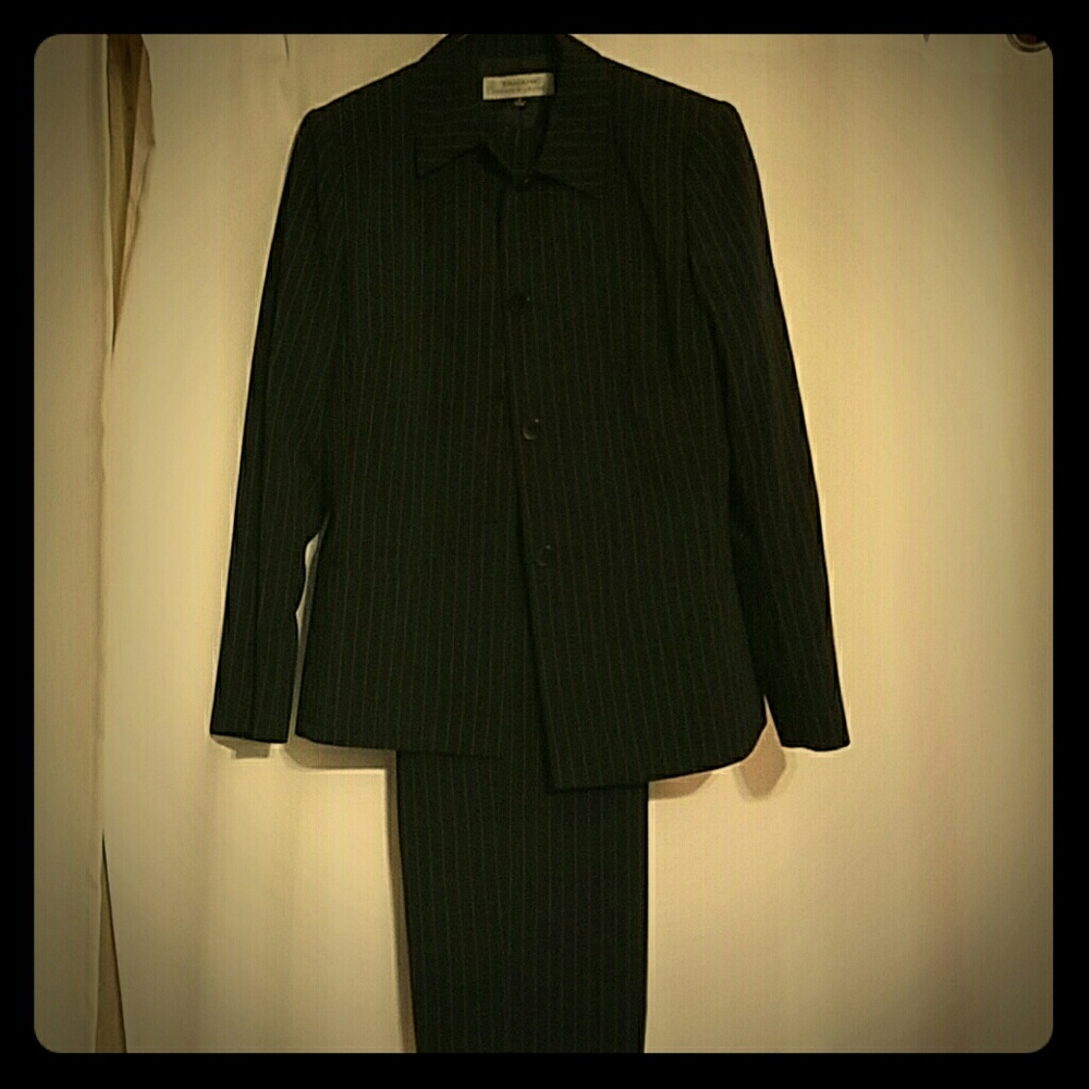 Pinstripe suit