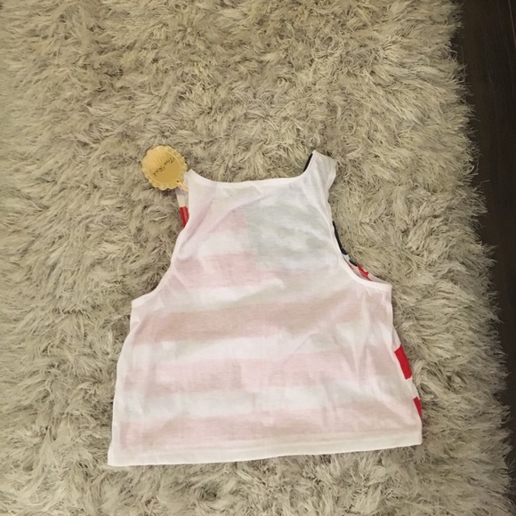 NWT American Flag crop top🇺🇸😍 - Picture 2 of 4