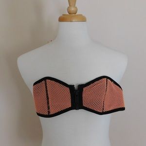 Triangl strapless neoprene bikini top