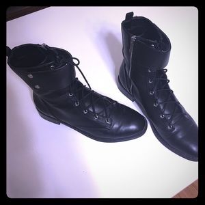 VS Combat Boot Look-Alikes with Metal Details