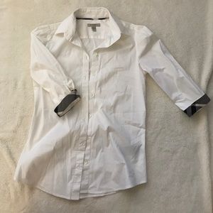 Burberry button down dress shirt