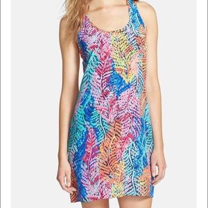 Lilly Pulitzer Betty Silk Racerback Tank Dress