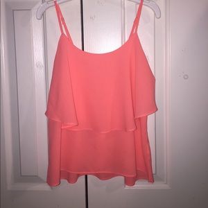 Coral Fashion Top