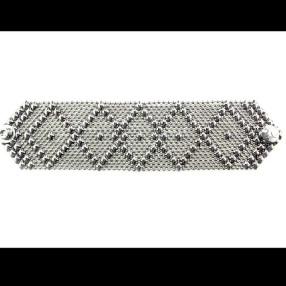 Sergio Gutierrez 7" liquid metal designer bracelet