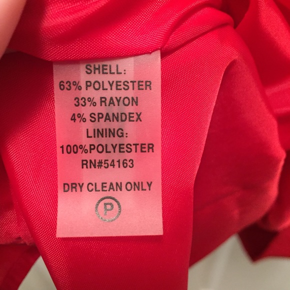 Calvin Klein Red Dress - Picture 5 of 5