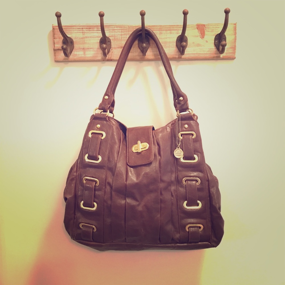 Authentic Big Buddha Brown Purse