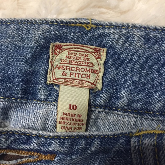 Embroidered Denim Mini Skirt - Picture 5 of 5