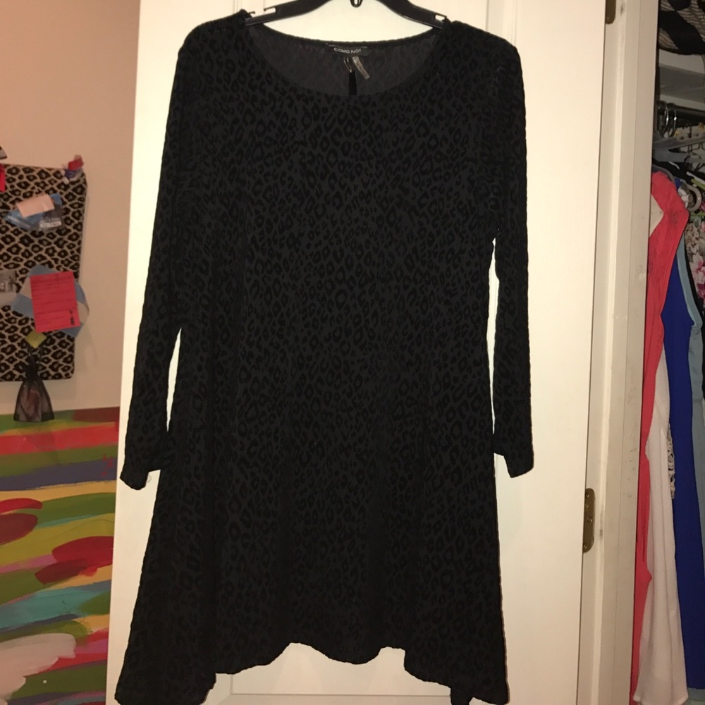 Cheetah print tunic (NWT)