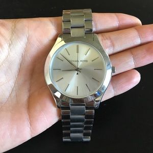 Michael Kors silver watch