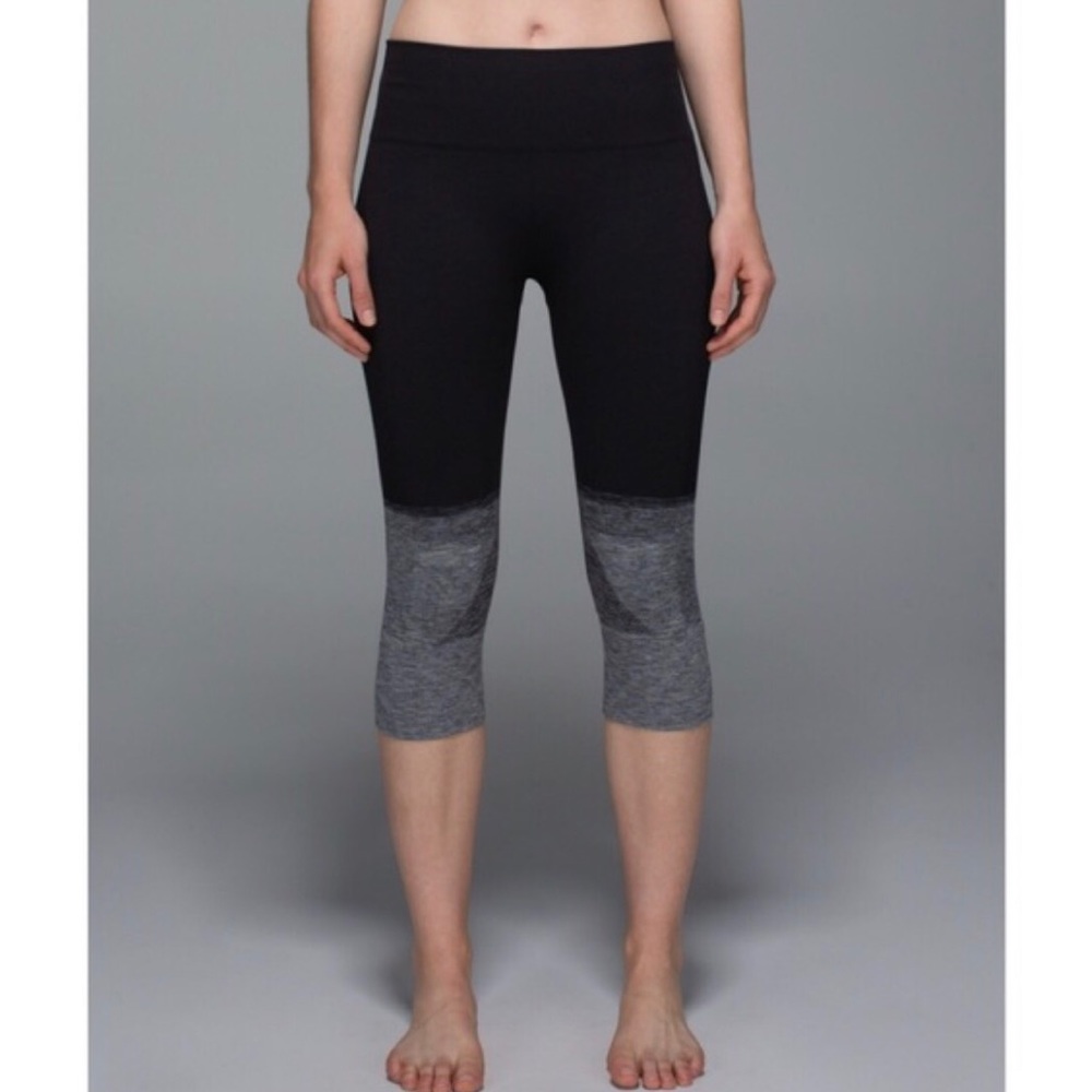 Lululemon Seamlessly Street Ombré Crop Sz. 10